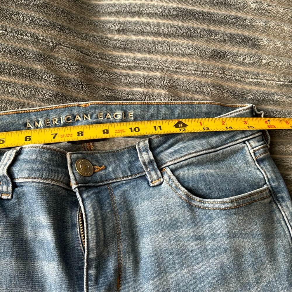Light blue stretchy used American Eagle size 10 extra long